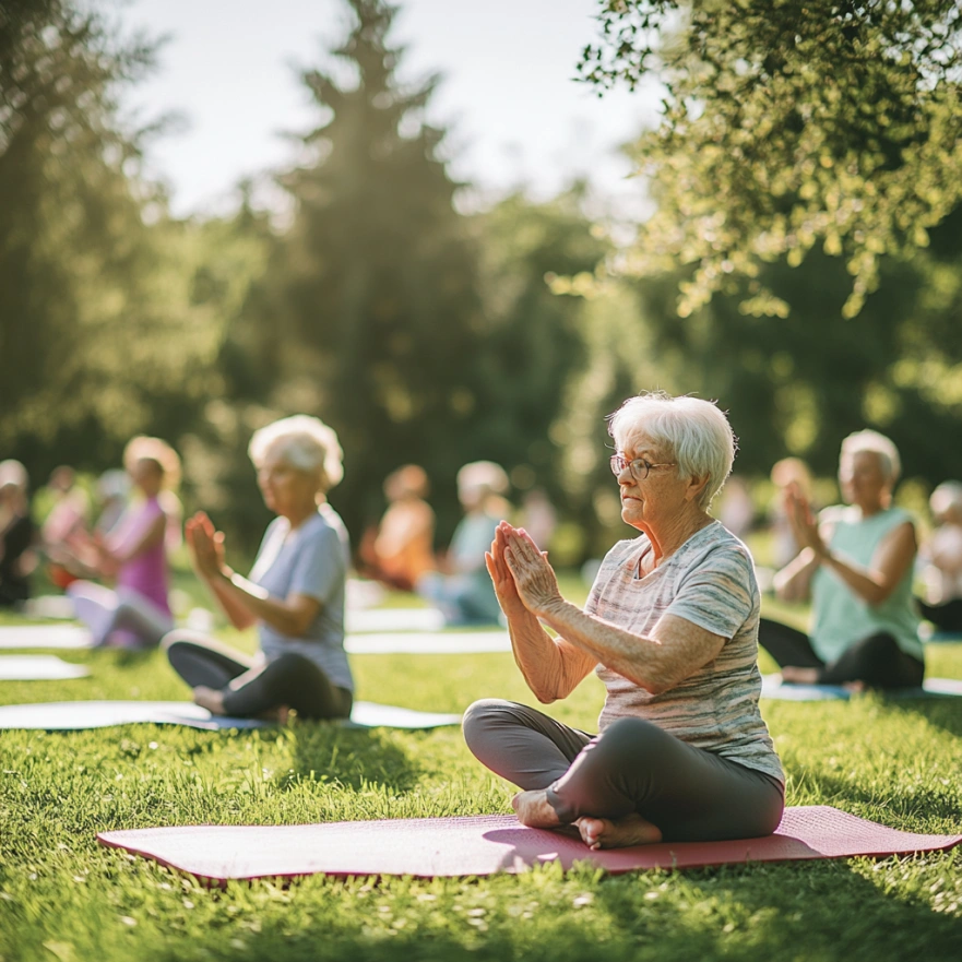 Групове заняття йогою
